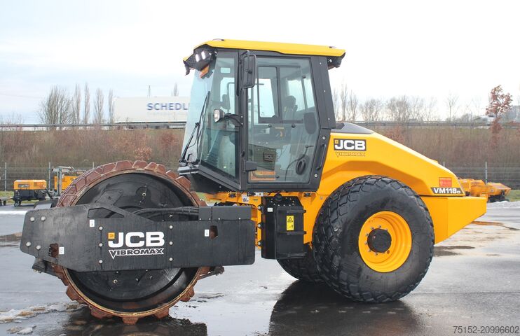 Enkeltrommelvals JCB Vibromax VM 118 D inkl. Schaffußbandage