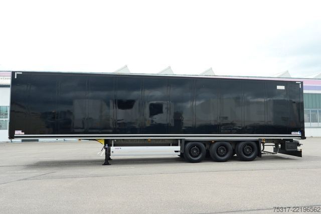 Semi-remorque fourgon SCHMITZ CARGOBULL SKO 24 / ROLLTOR / ZURRLEISTE BLACK 62 tsd km  !