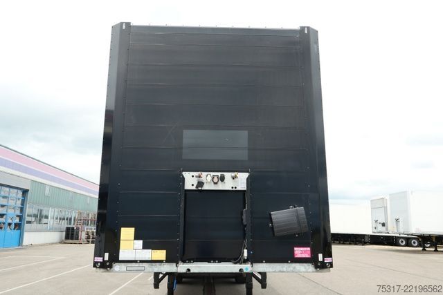 Semi-remorque fourgon SCHMITZ CARGOBULL SKO 24 / ROLLTOR / ZURRLEISTE BLACK 62 tsd km  !