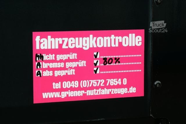 Semi-remorque fourgon SCHMITZ CARGOBULL SKO 24 / ROLLTOR / ZURRLEISTE BLACK 62 tsd km  !