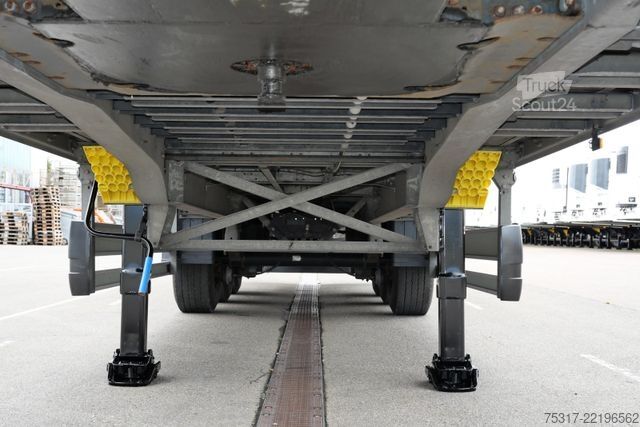 Semi-remorque fourgon SCHMITZ CARGOBULL SKO 24 / ROLLTOR / ZURRLEISTE BLACK 62 tsd km  !