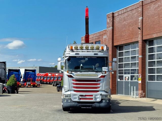 System ramion hakowych Scania R490 8x4*4 - HIAB XR24SL58 24T hooklift - Euro ...