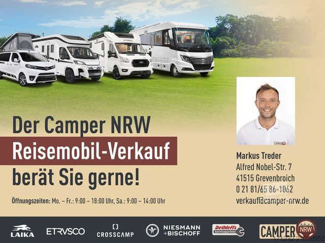 Camping-car semi-intégré LAIKA Kosmo L 409 Komfortpaket+TV32+Hubbett