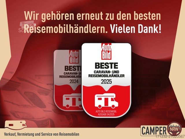 Camper van ETRUSCO CV 600 DB +Fiat+Complete+Markise+Verfuegbar