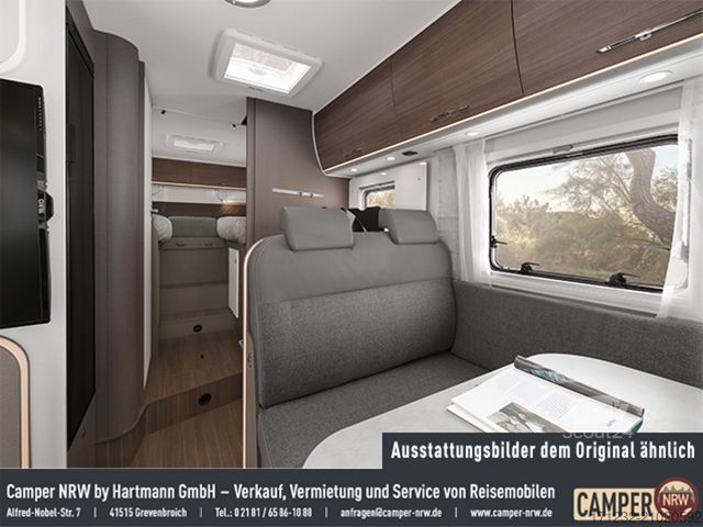 Integraal camper ETRUSCO I 7400 SB Multimedia, Design Type X, Lithium