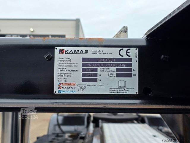 Autocamion cu caroserie interschimbabilă  WBH 25 / Umsetzer / (Mafi/Terberg)
