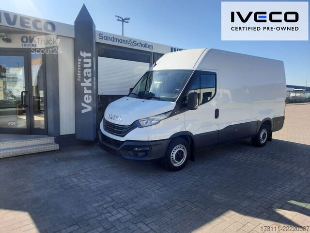 Vrachtwagen met bakwagen IVECO Daily 35C16H Koffer / LBW / Klima / Bluetooth