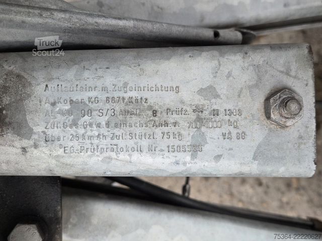 Caravan KIP Kompakt KK 400 EK Wohnwagen Hubdach Küche