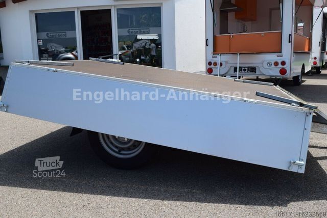 Automašīnas piekabe AGADOS Hochlader kippbar TITUS 750 kg 206 x 150 x 35 cm