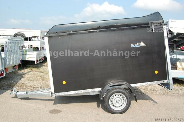 Kasti piekabe AGADOS VZ 27 Multi-O Koffer-Deckelanhänger 250x 150x140