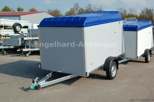 Kasti piekabe AGADOS VZ 27 Multi-O Koffer-Deckelanhänger 250x 150x140