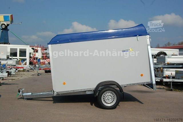 Kasti piekabe AGADOS VZ 27 Multi-O Koffer-Deckelanhänger 250x 150x140