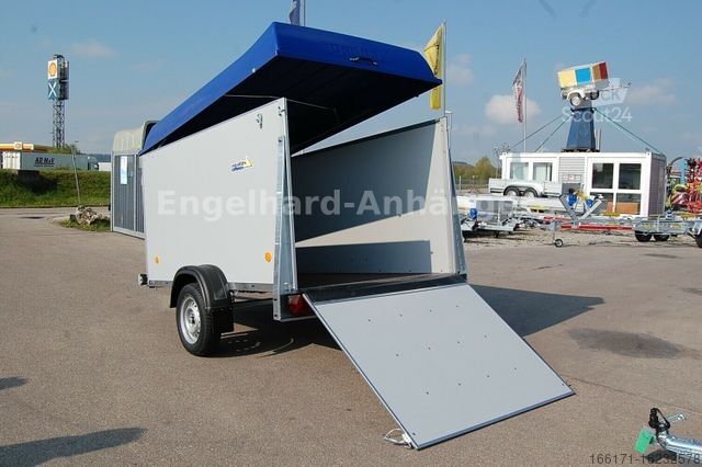 Kasti piekabe AGADOS VZ 27 Multi-O Koffer-Deckelanhänger 250x 150x140