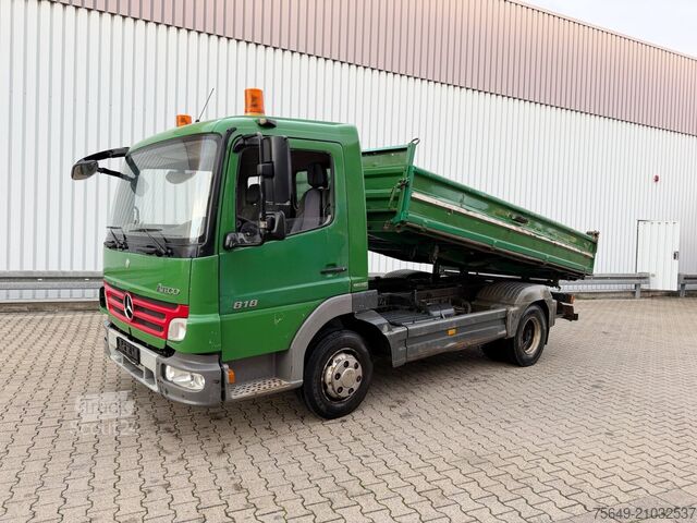 Driezijdige kipper bestelwagen Mercedes-Benz Atego 818 K 4x2 Atego 818 K 4x2, 2x AHK