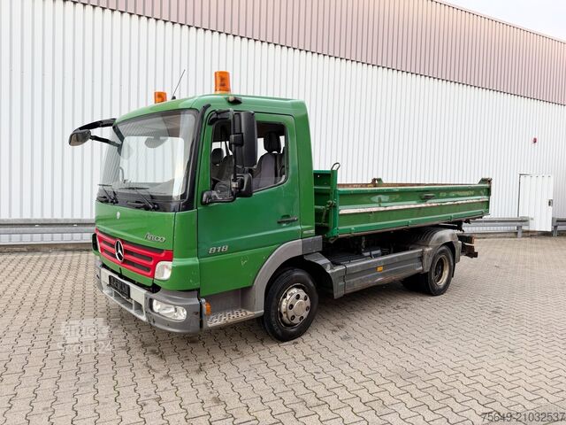 Driezijdige kipper bestelwagen Mercedes-Benz Atego 818 K 4x2 Atego 818 K 4x2, 2x AHK