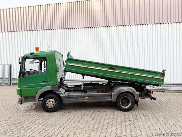 Driezijdige kipper bestelwagen Mercedes-Benz Atego 818 K 4x2 Atego 818 K 4x2, 2x AHK