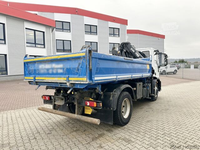 Macara turn Iveco EuroCargo ML140E25K 4x2 EuroCargo ML140E25K 4x2, EEV, Kran Hiab 077E-4 HiDuo, Funk