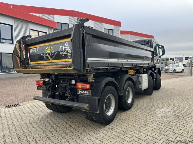 Camion-benne tricar MAN TGS 35.500 8x8 BB TGS 35.500 8x8 BB, Meiller Bordmatik