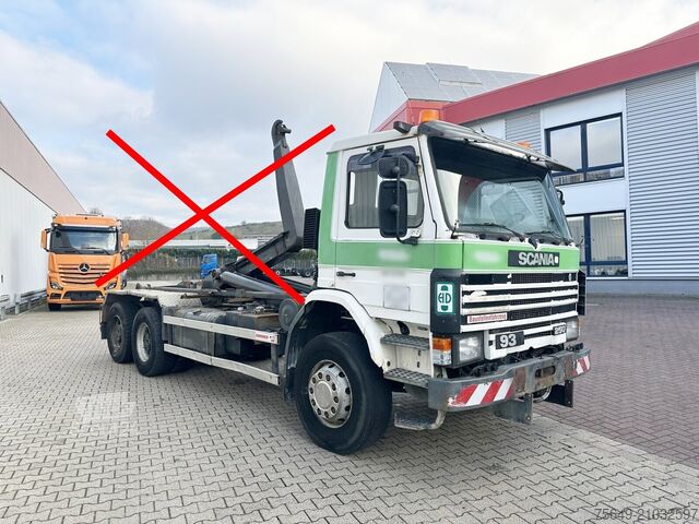 Châssis de camion Scania P93 HK 250 6x4L P93 HK 250 6x4L