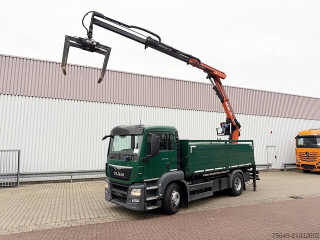 Grue à tour MAN TGS 18.400 4x2 BL TGS 18.400 4x2 BL, Intarder, Heckkran Terex 135.2-A12