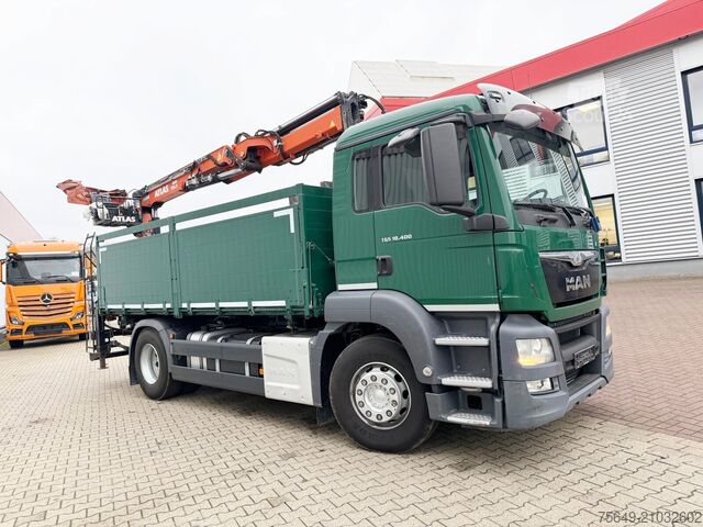 Grue à tour MAN TGS 18.400 4x2 BL TGS 18.400 4x2 BL, Intarder, Heckkran Terex 135.2-A12