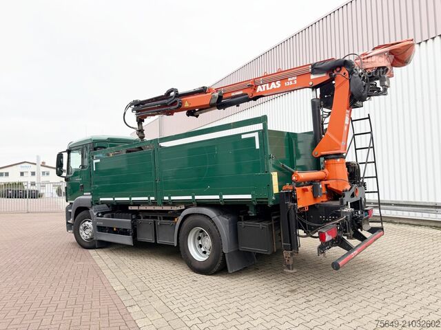 Grue à tour MAN TGS 18.400 4x2 BL TGS 18.400 4x2 BL, Intarder, Heckkran Terex 135.2-A12