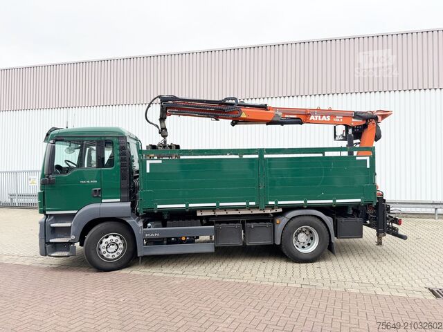 Grue à tour MAN TGS 18.400 4x2 BL TGS 18.400 4x2 BL, Intarder, Heckkran Terex 135.2-A12