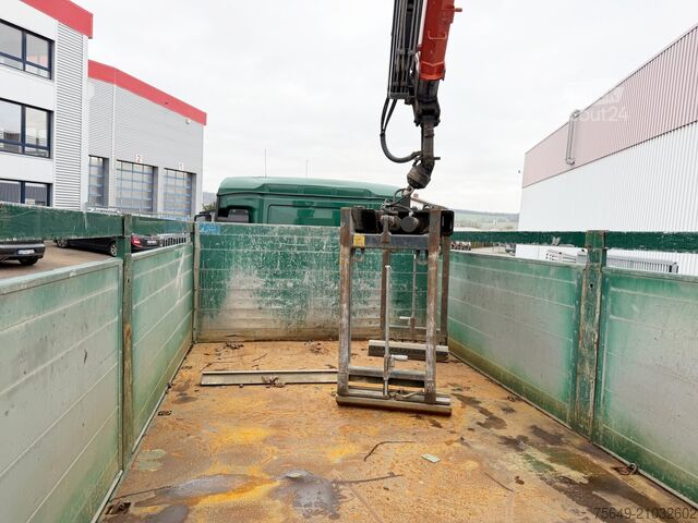 Grue à tour MAN TGS 18.400 4x2 BL TGS 18.400 4x2 BL, Intarder, Heckkran Terex 135.2-A12