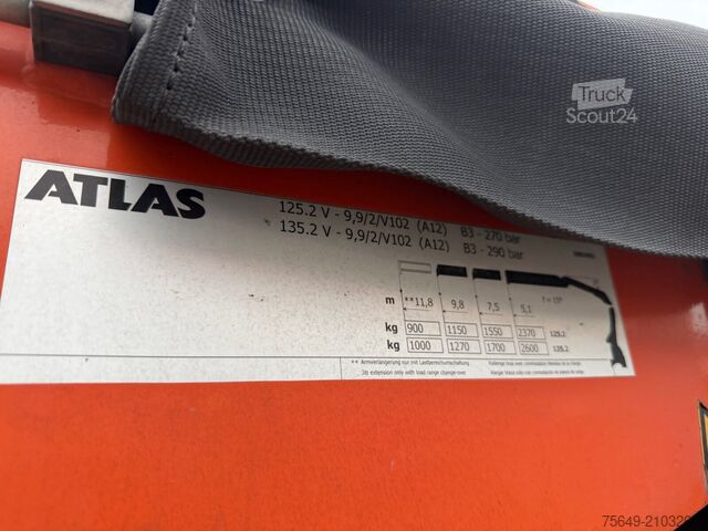 Grue à tour MAN TGS 18.400 4x2 BL TGS 18.400 4x2 BL, Intarder, Heckkran Terex 135.2-A12