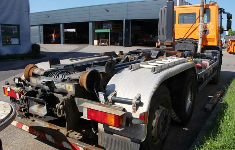 Camion benne à bras amovible Iveco-Magirus Stralis AD260S33Y/PS 6x2 Stralis AD260S33 6x2, Winterdienstausstattung, Lenk-/Liftachse