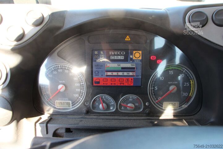 Camion benne à bras amovible Iveco-Magirus Stralis AD260S33Y/PS 6x2 Stralis AD260S33 6x2, Winterdienstausstattung, Lenk-/Liftachse