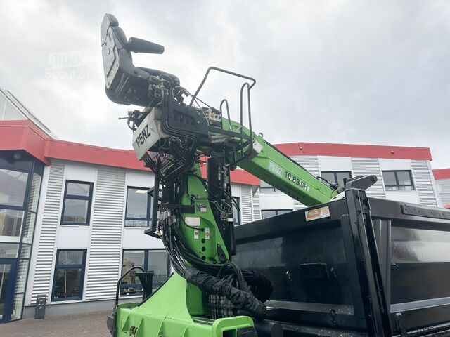 Torenkraan Mercedes-Benz Actros 3341 K 6x4 Actros 3341 K 6x4, Bormatik links, Heckkran Penz 10.83SH