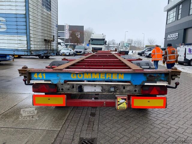 Containertransport Groenewegen CC-12-27 / Container Chassis / 40 FT / BPW + Drums