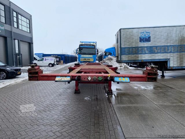 Containertransport Groenewegen CC-12-27 / Container Chassis / 40 FT / BPW + Drums