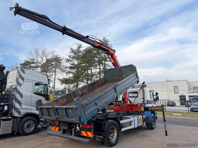 Tipper avec grue Scania P 94G-260 4x2 TIPPER / CRANE + PALFINGER PK 120...