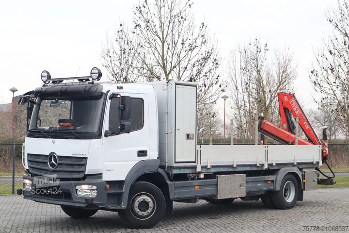 Crane truck Mercedes-Benz ATEGO 1527 4X2 | EURO 6 | 180.000 KM | FASSI 65-2