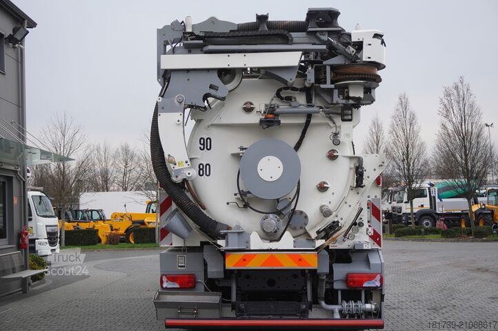 Atık su arıtma tesisi MAN TGS 26.360 / RIVARD 18m3  / 180 tho km