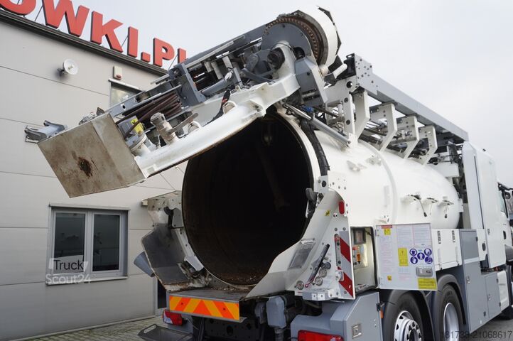 Atık su arıtma tesisi MAN TGS 26.360 / RIVARD 18m3  / 180 tho km