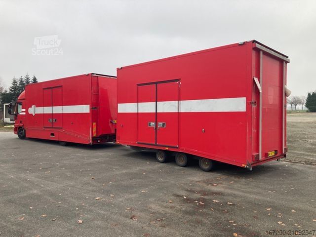 Autotransporter LKW IVECO Cargo A80.220 Biilmann Anhäger