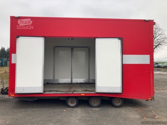 Autotransporter LKW IVECO Cargo A80.220 Biilmann Anhäger