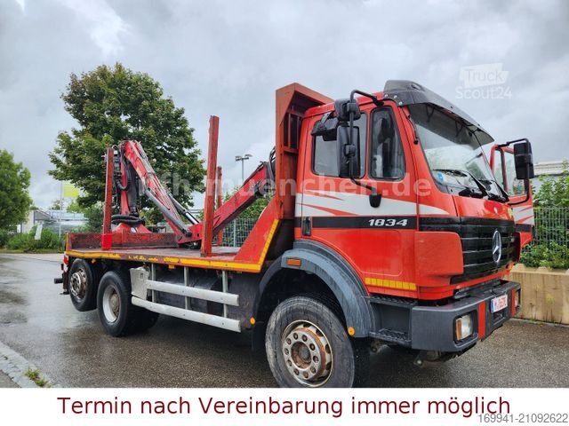 Camión forestal MERCEDES-BENZ 2534