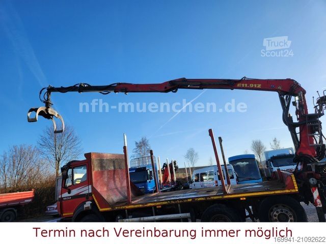 Camión forestal MERCEDES-BENZ 2534