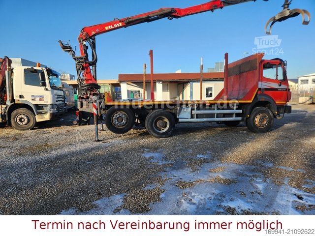 Camión forestal MERCEDES-BENZ 2534