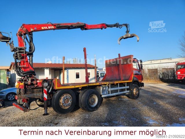 Camión forestal MERCEDES-BENZ 2534