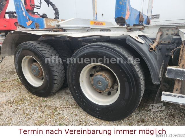 Logging truck MERCEDES-BENZ Actros MP 3 / 2648 / OM 501 LA 6X4 / KOMPLETTZUG