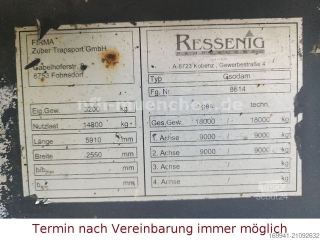 Logging truck MERCEDES-BENZ Actros MP 3 / 2648 / OM 501 LA 6X4 / KOMPLETTZUG