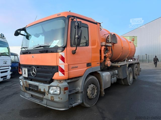 Vakuumtanktankvogn MERCEDES-BENZ ACTROS  2532 L