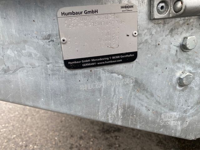 Autotrailer HUMBAUR HA TA G VD