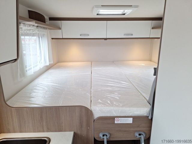 Caravana semiintegrada CARADO V 347 Clever-Lift Bett