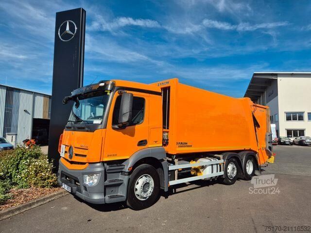 Abfallsammelfahrzeug Mercedes-Benz Actros 2533 L Faun Variopress II524 V19 Zoeller